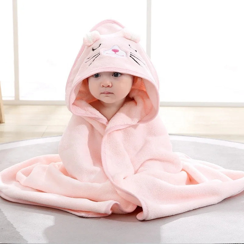Xawly™ Newborns Blanket Hood Towels