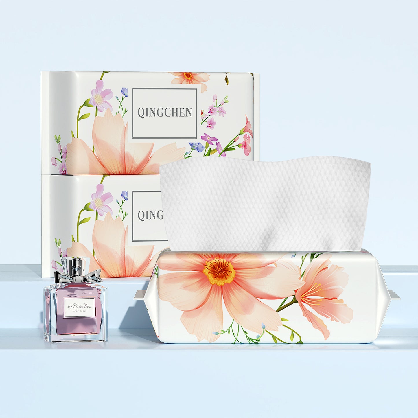 Wholesale Disposable Face Towels with Chinese Style, Hanging Pull-Type Cotton Soft Towels, Thickened Face Towels, Hanging Cleansing Towels, Face Towels