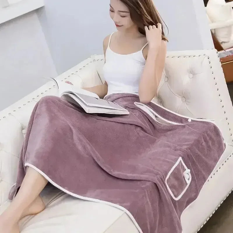 Xawly™ Bath Towels Girls Wearable