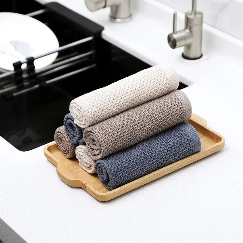 Xawly™ Premium Cotton Kitchen Cloth – Ultra Soft, Super Absorbent & Reusable Cleaning Towel