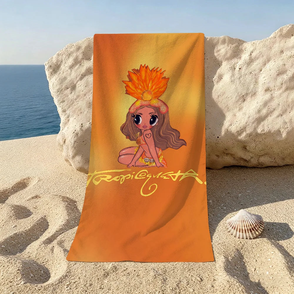 Xawly™ K-Karol G Funny Towel Towels For Beaches Yoga Studios