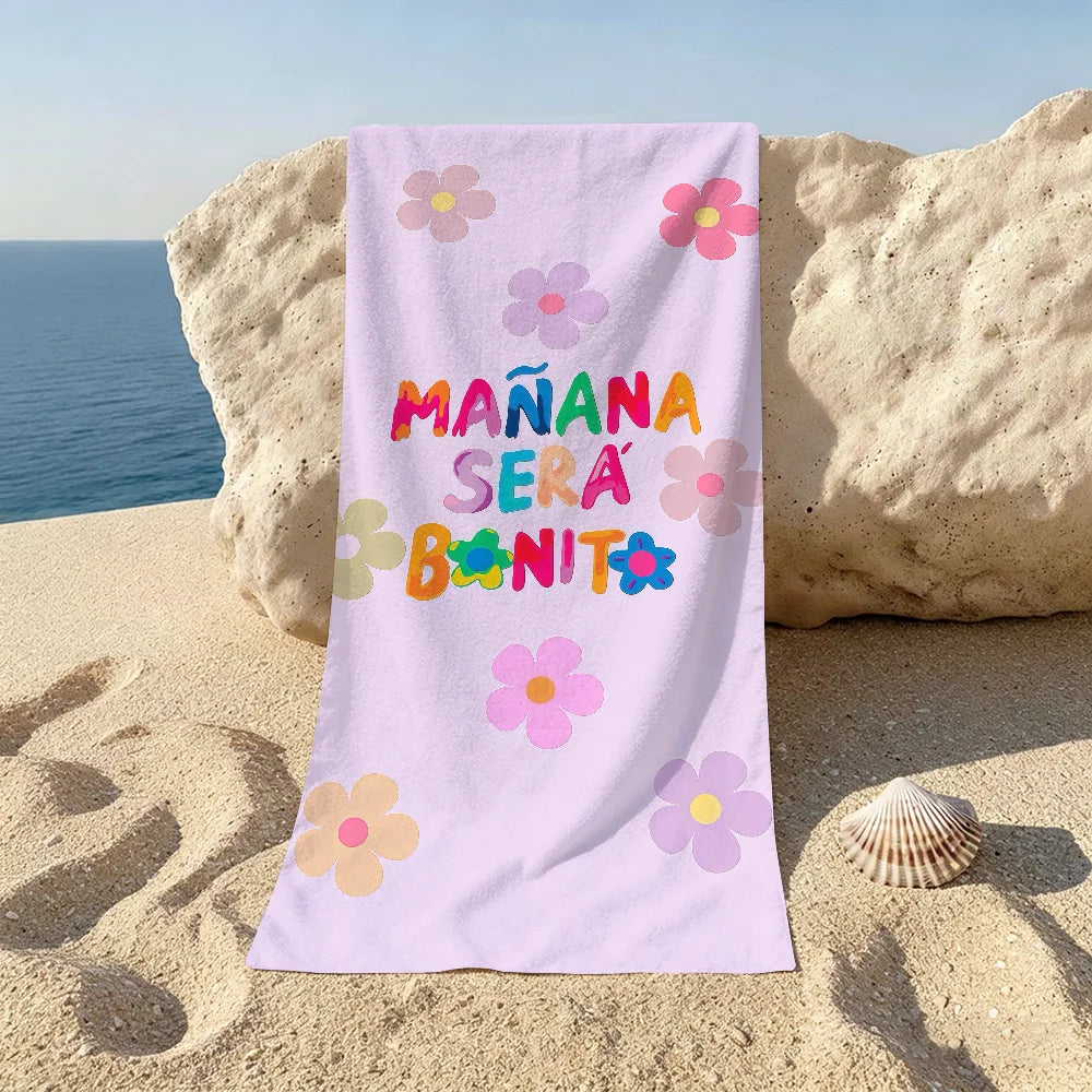 Xawly™ K-Karol G Funny Towel Towels For Beaches Yoga Studios