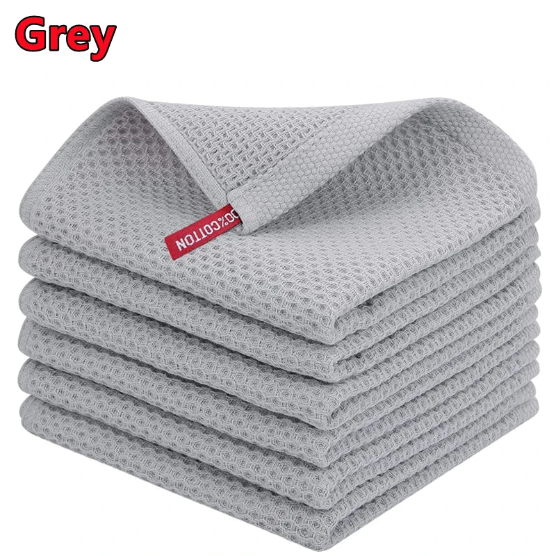 Xawly™ Premium Cotton Kitchen Cloth – Ultra Soft, Super Absorbent & Reusable Cleaning Towel