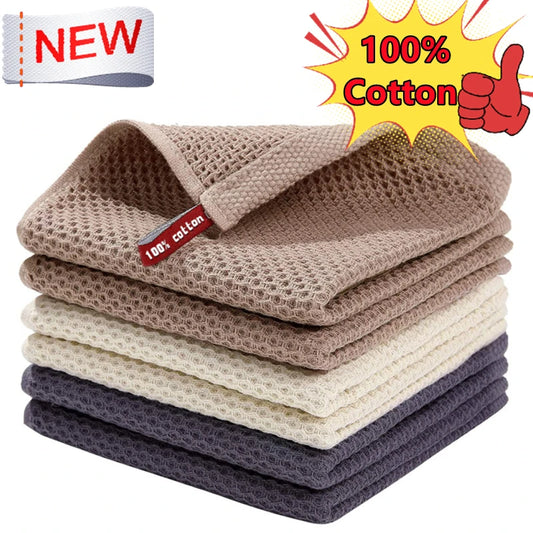 Xawly™ Premium Cotton Kitchen Cloth – Ultra Soft, Super Absorbent & Reusable Cleaning Towel