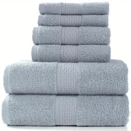 Xawly™ Luxury Cotton Bath Towel & Washcloth Set